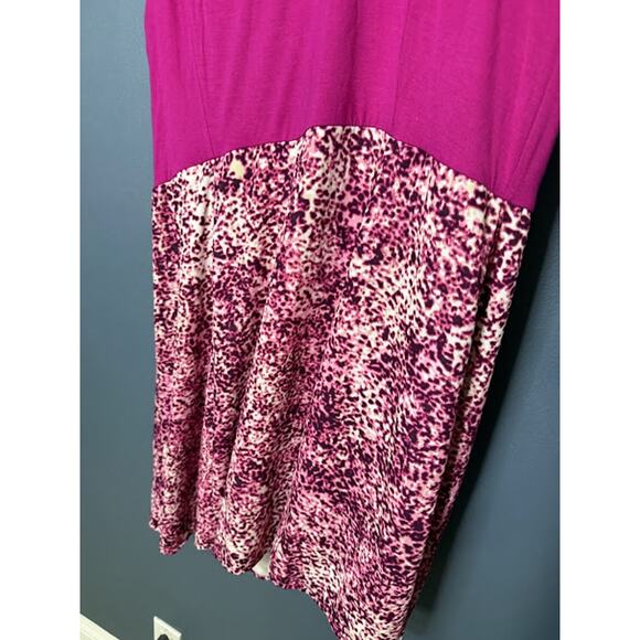 NWT Apt 9 Petite Dress Women's Size XL Pink Zip Up Throw on Dress No Sleeves - Picture 3 of 9